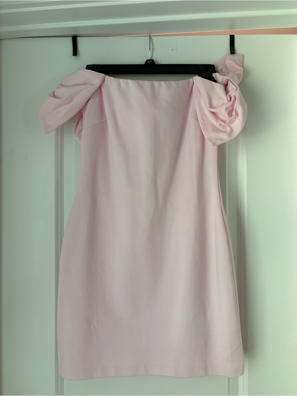 Wild Fable Off-Shoulder Light Pink Women's Dress